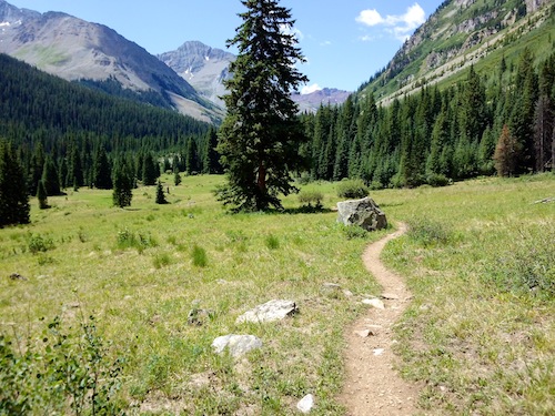 Hiking to Conundrum Hot Springs from Aspen