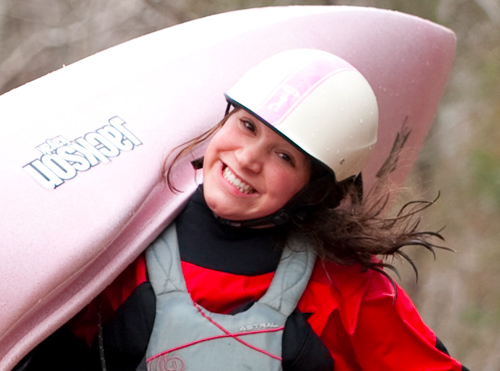 Emily Jackson whitewater kayak