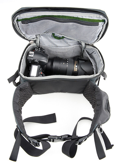 Outdoor Photographer's Dream Pack? Hidden Case on Belt |