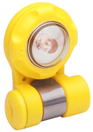 NO RETAIL PACKAGING Adventure Lights Guardian LED Dog Light YELLOW