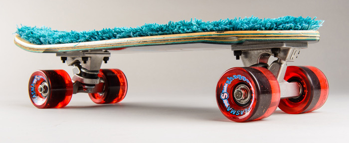 Carpet On A Skateboard Deck? Company Hopes To Bring It To Market