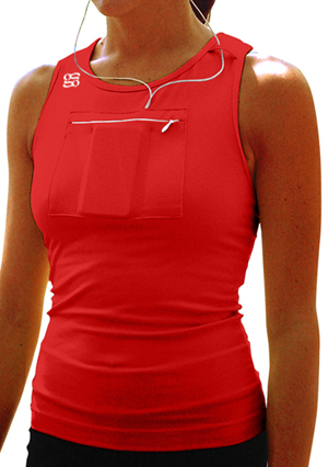 Gracie's Gear - solving the problem of having a cell phone pocket in your workout wear