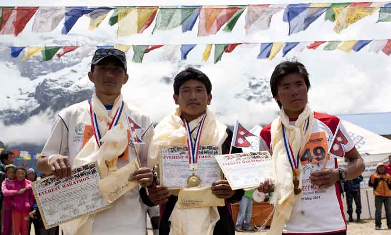 sherpa mount everest marathon