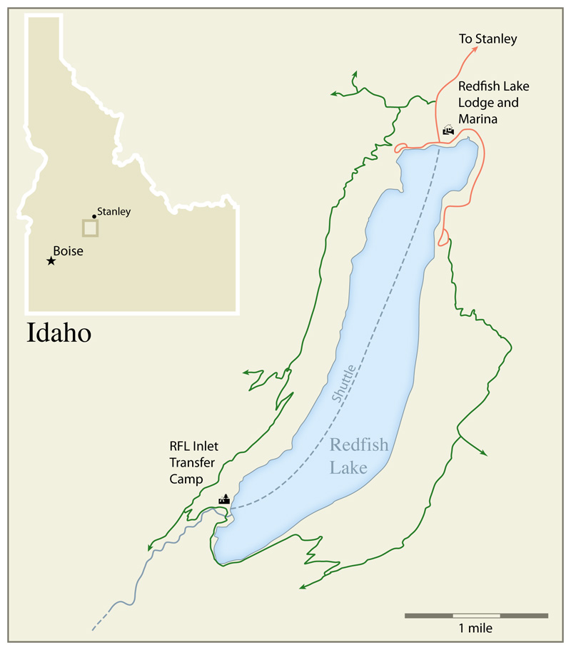 Idaho S Best Camping Secret Redfish Lake Gearjunkie