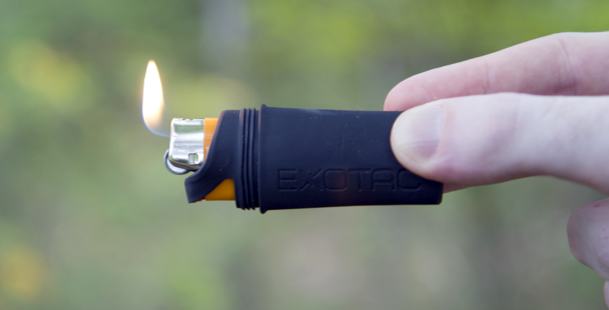 FireSleeve' Converts Bic Lighter For Outdoors