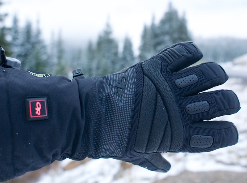 heated gloves snowboarding