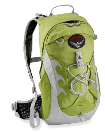 green osprey backpack