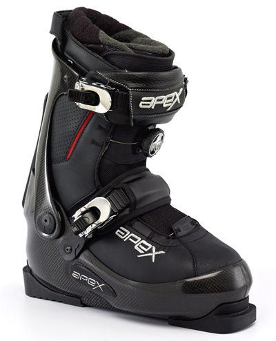 apex ski boots sizing