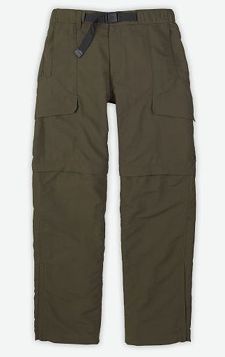 the north face zip off pants