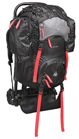coleman external frame backpack