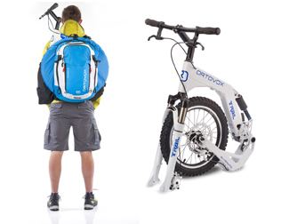 backpack bicycle