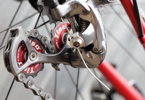 Tiso Jockey Wheels Add Bling to Bike 