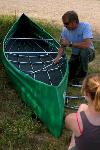 Ally ‘Portable Canoe’ Folds Up into Box GearJunkie