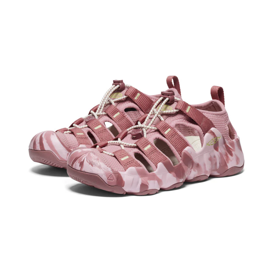 marble pink women's KEEN sandals