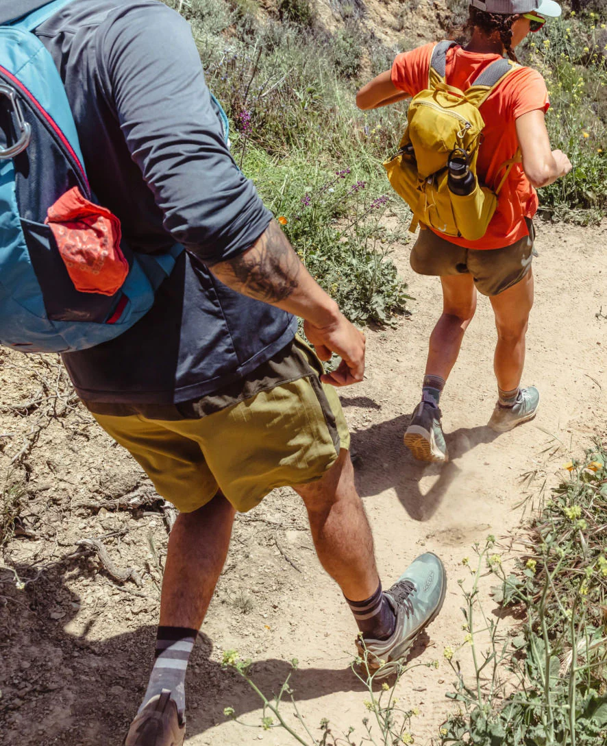 Hikers wearing KEEN hiking shoes