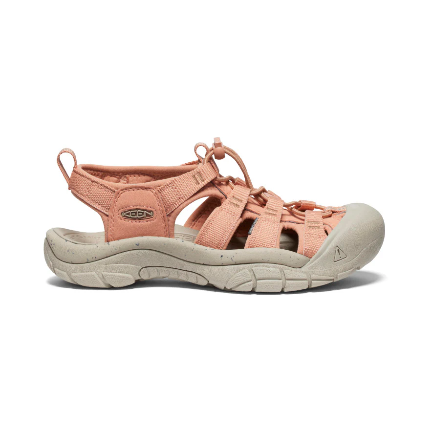 peach colour woman's KEEN sandal