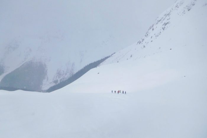 heli ski group trip; (photo/RK Heliski)