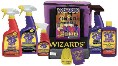 Wizards Motorcycle Cool Cleaning Kit